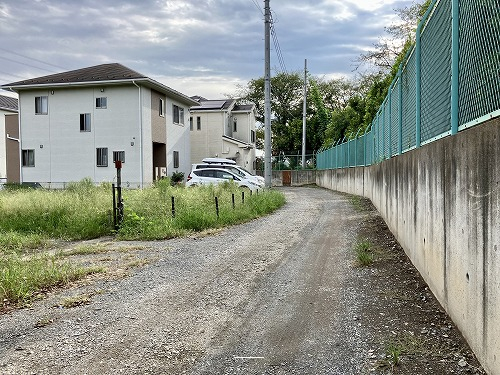 前面道路含む現地写真