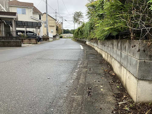 前面道路含む現地写真