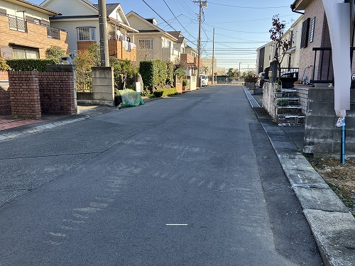 前面道路含む現地写真