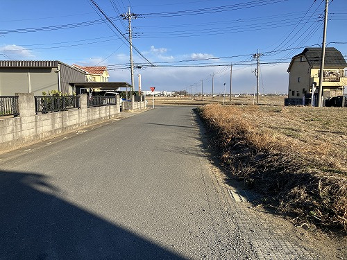 前面道路含む現地写真