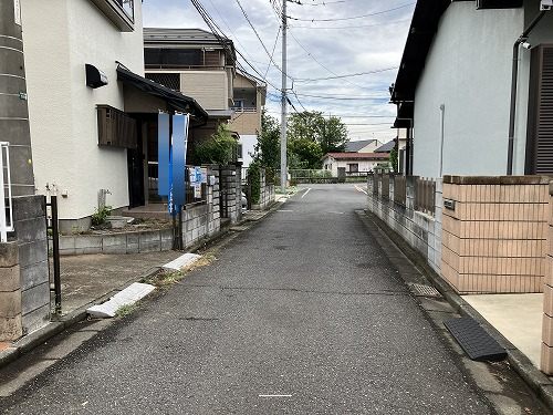 接道並びに本物件