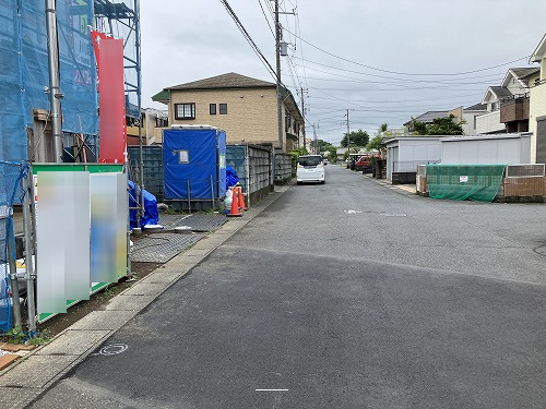 接道並びに本物件