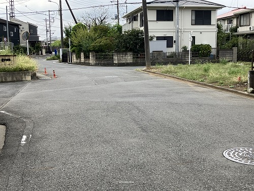 前面道路含む現地写真