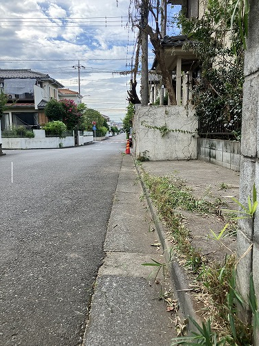 前面道路含む現地写真