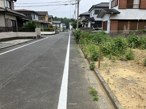 前面道路含む現地写真