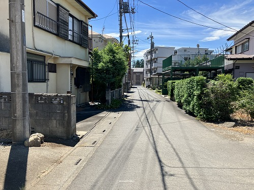 前面道路含む現地写真