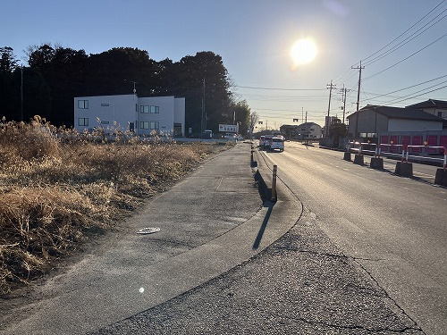 前面道路含む現地写真