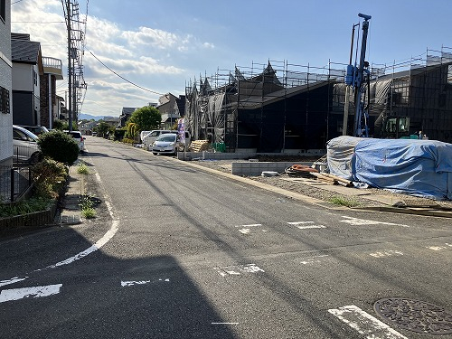 接道並びに本物件