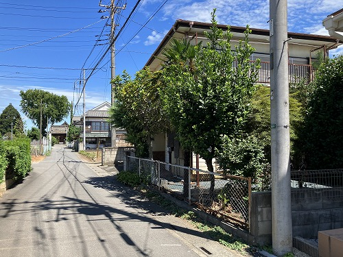 前面道路含む現地写真