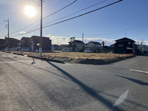前面道路含む現地写真