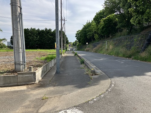 前面道路含む現地写真