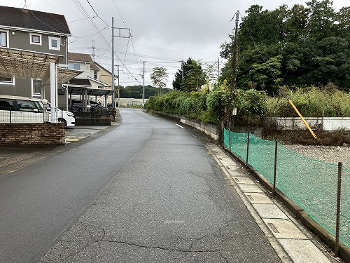 前面道路含む現地写真