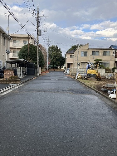 前面道路含む現地写真