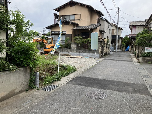 接道並びに本物件