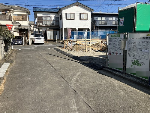接道並びに本物件