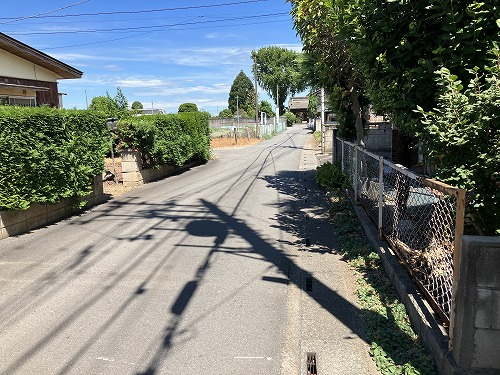 前面道路含む現地写真