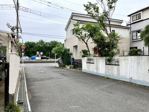 前面道路含む現地写真