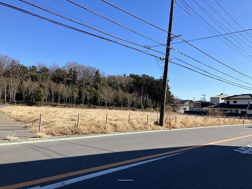 前面道路含む現地写真