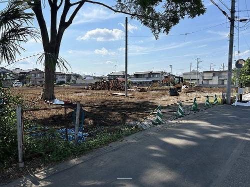 前面道路含む現地写真