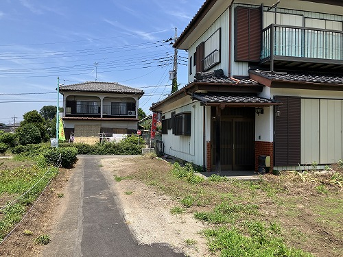 接道並びに本物件