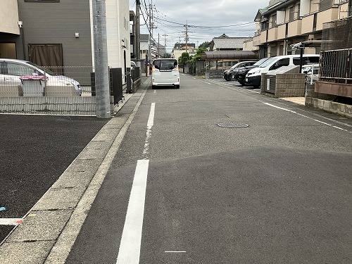 接道並びに本物件