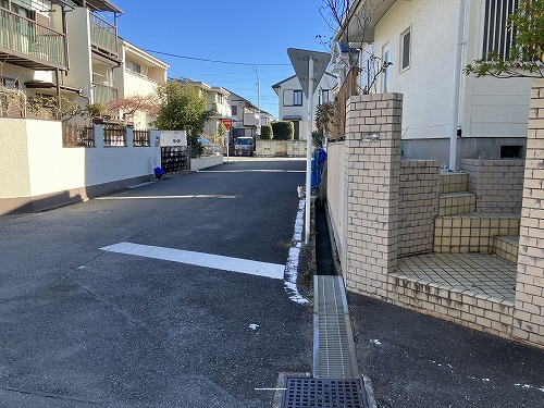 接道並びに本物件