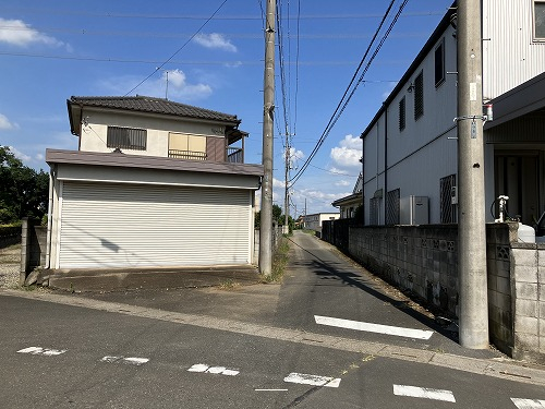 接道並びに本物件