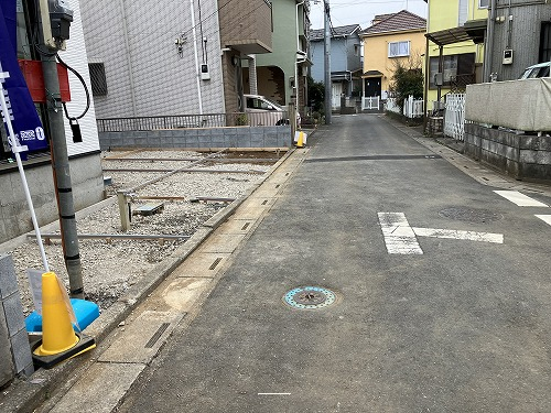 接道並びに本物件