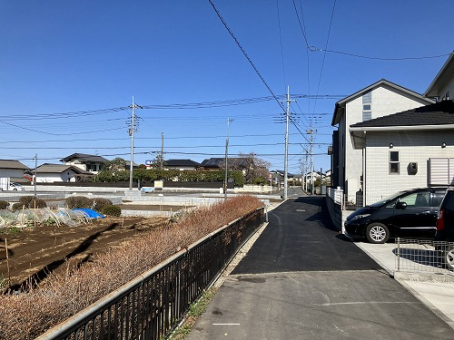 接道並びに本物件