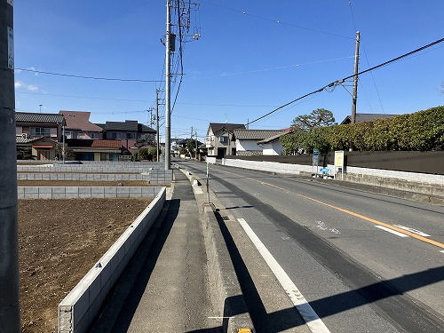 接道並びに本物件