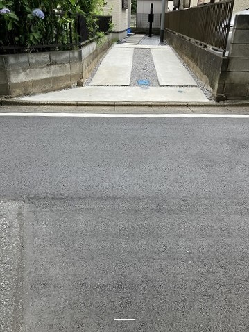 接道並びに本物件