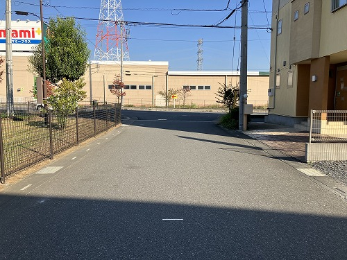 接道並びに本物件