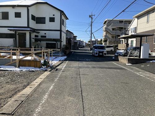 接道並びに本物件