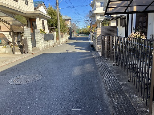 前面道路含む現地写真