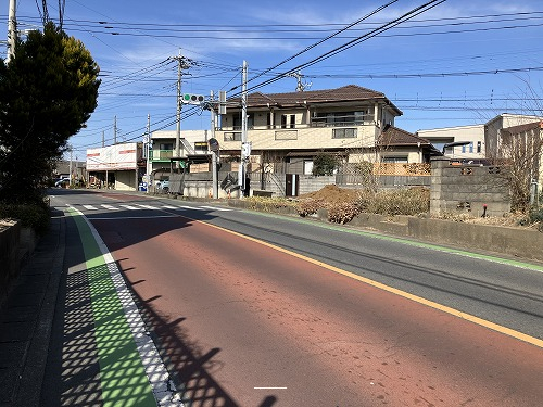 前面道路含む現地写真