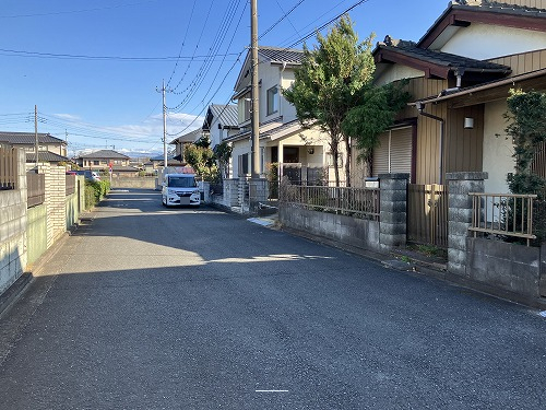 前面道路含む現地写真
