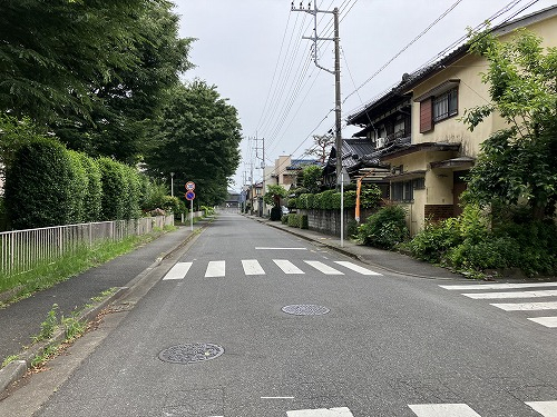 前面道路含む現地写真