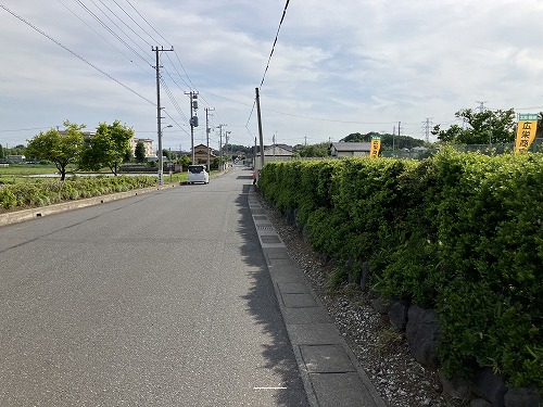 前面道路含む現地写真