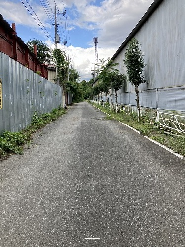 前面道路含む現地写真