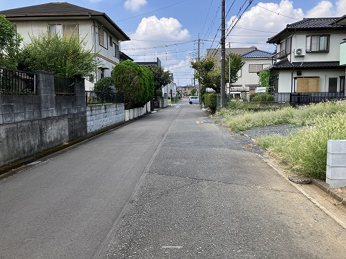 前面道路含む現地写真