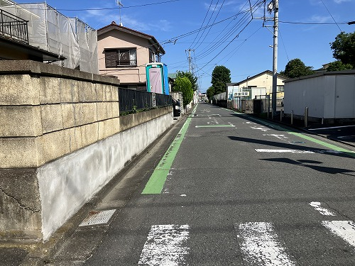 前面道路含む現地写真