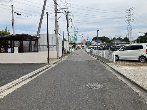 前面道路含む現地写真