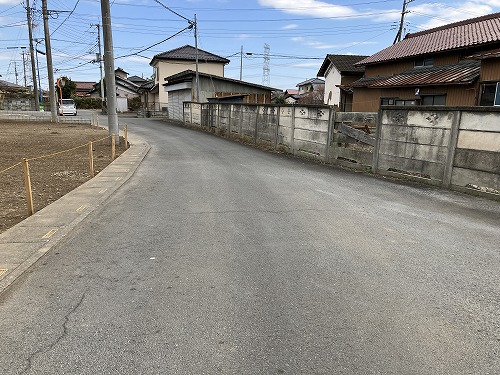 前面道路含む現地写真