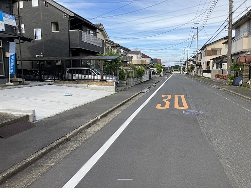 接道並びに本物件