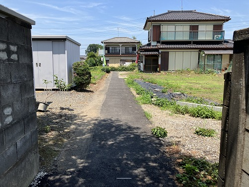 接道並びに本物件