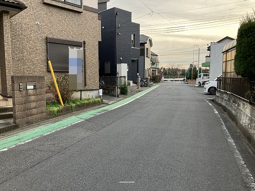 接道並びに本物件