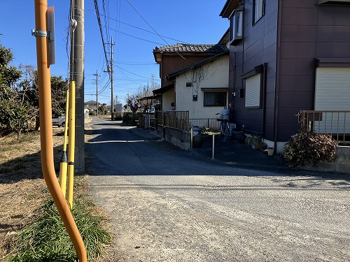 接道並びに本物件