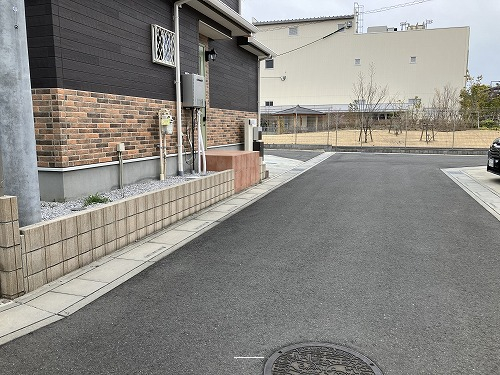 接道並びに本物件