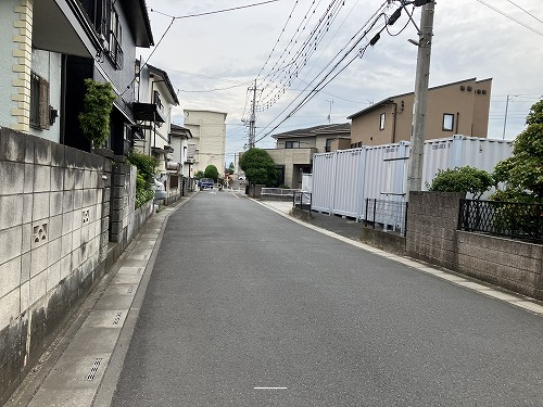 接道並びに本物件
