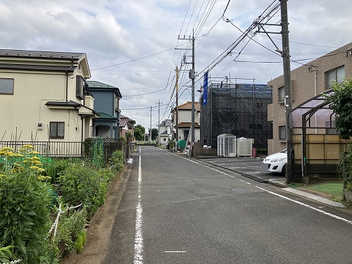 接道並びに本物件